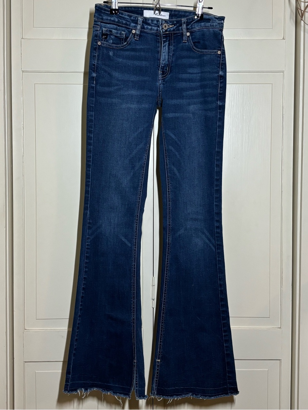 KanCan Dark Blue Flare Jeans
